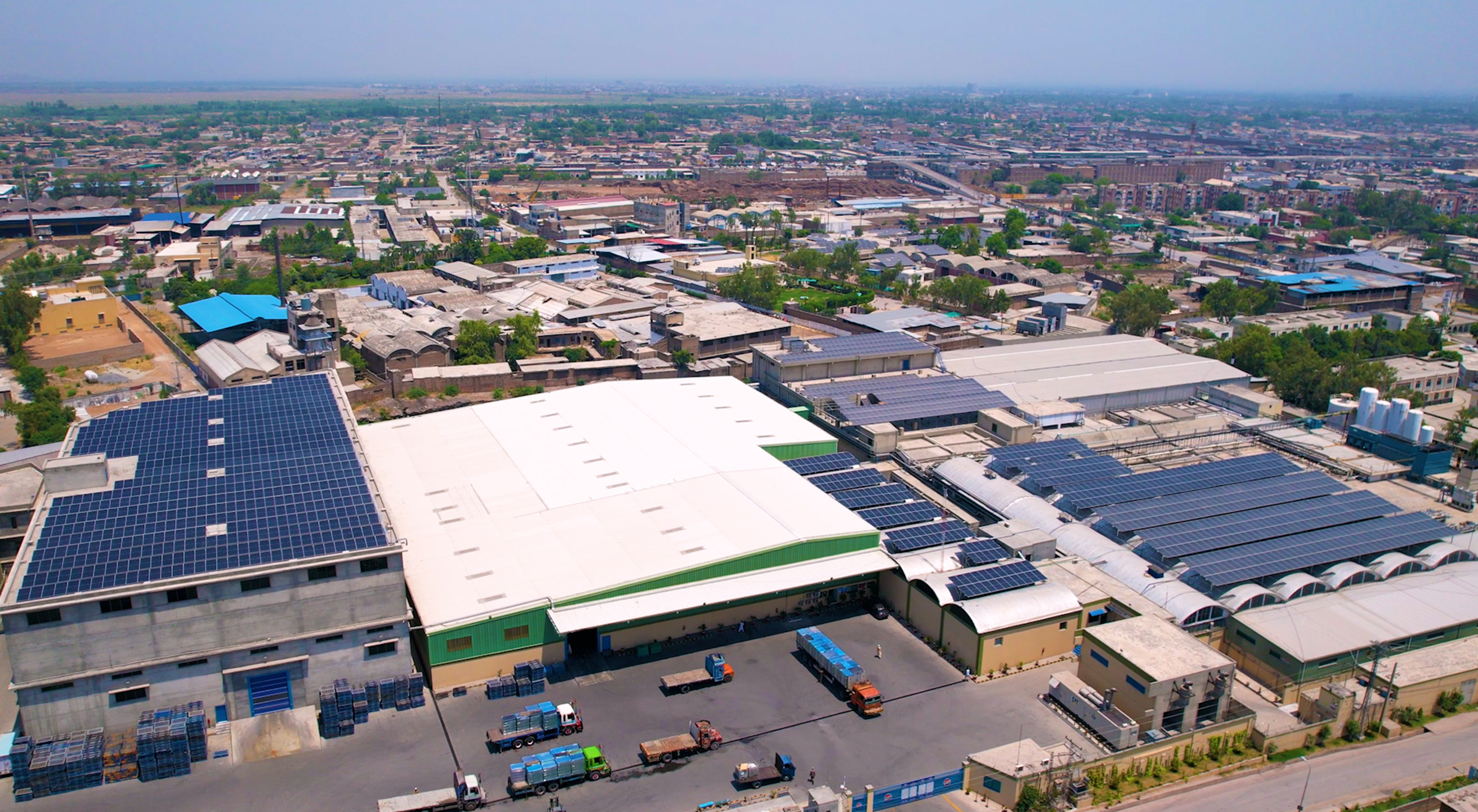 Warehouse and logistics center