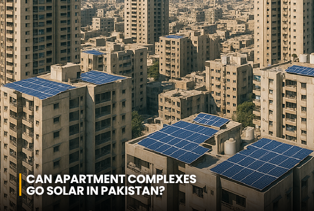 Can apartment complexes go solar in Pakistan
